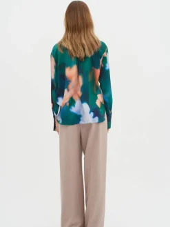 InWear Puserot|pusero CieloIW Pauline Shirt Blurry Flower 302555