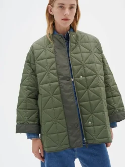 InWear Kevät- Ja Syystakit|takki TeiganIW coat Beetle green 190312