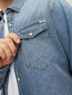 Jack & Jones Kauluspaidat|farkkupaita Jjesheridan