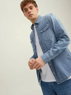 Jack & Jones Kauluspaidat|farkkupaita Jjesheridan