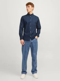 Jack & Jones Kauluspaidat|paita Jprblubrook Navy blazer