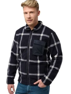 Jack Wolfskin Fleecet, Colleget Ja Hupparit|Takit|fleece Felslicht Check jkt C0413 Dark navy