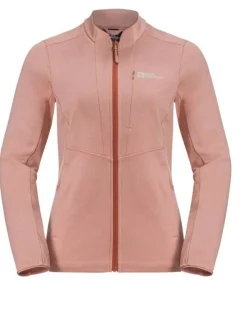 Jack Wolfskin Fleecet, Colleget Ja Hupparit|fleecetakki Tervern W 2919 Rose dawn