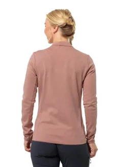 Jack Wolfskin Fleecet, Colleget Ja Hupparit|fleecetakki Tervern W 2919 Rose dawn