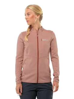 Jack Wolfskin Fleecet, Colleget Ja Hupparit|fleecetakki Tervern W 2919 Rose dawn