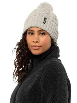 Jack Wolfskin Asusteet|Asusteet|pipo Pompom beanie A0029 Seal