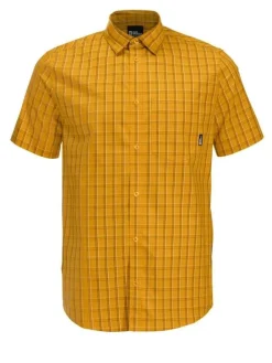 Jack Wolfskin Paidat Ja Neuleet|ruutupaita Hot Springs M 8974 Curry check