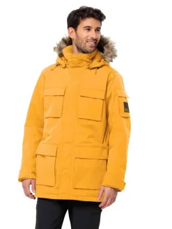 Jack Wolfskin Takit|Talvitakit|takki Glacier Canyon parka M0042 Mustard