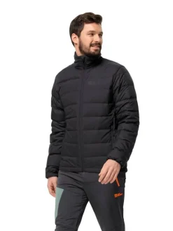 Jack Wolfskin Takit|Talvitakit|untuvatakki Ather down jkt m 6000 Black
