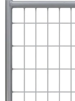 Jämpti MEDI ovielementti vaaleanharmaa, lev. 200 cm, kork. 185 cm>Ju00e4mpti Discount