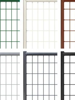 Ju00e4mpti Koirat|Jämpti MINI 2 m peruselementti, valkoinen, kork. 115 cm