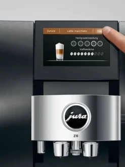 Jura Kahvi Ja Kuumat Juomat|kahviautomaatti Z10 Aluminium Dark Inox Signature Line