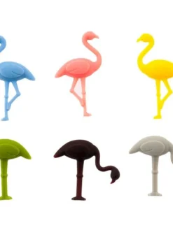lasinmerkkaaja flamingo 6 kpl>Koala