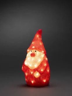 Konstsmide Koriste- Ja Kausivalot|akryylijoulupukki 38 cm 40 x LED