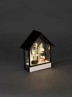 Konstsmide Koriste- Ja Kausivalot|lasilyhty 5 x LED paristokäyttöinen