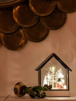 Konstsmide Koriste- Ja Kausivalot|lasilyhty 5 x LED paristokäyttöinen
