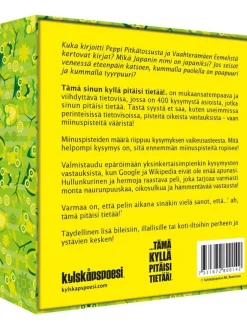 Kylskåpspoesi tietovisa Tämä Kyllä Pitäisi Tietää>Kylsku00e5pspoesi Hot