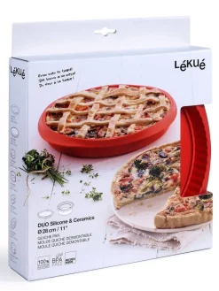 Lekue Paistoastiat|Piirakkavuoka irtopohjalla 28 cm