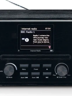 Lenco Radiot Ja Kelloradiot|internetradio DIR-260 musta