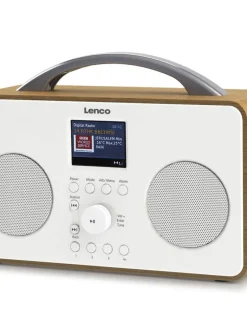 ladattava matkaradio PIR-645 valkoinen>Lenco Sale
