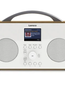 ladattava matkaradio PIR-645 valkoinen>Lenco Sale