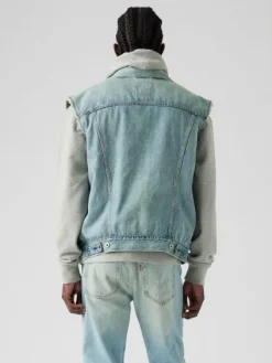 farkkuliivi 0000 Relaxed Trucker Vest><noscript><img data-lazyloaded=