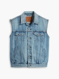 farkkuliivi 0000 Relaxed Trucker Vest><noscript><img data-lazyloaded=