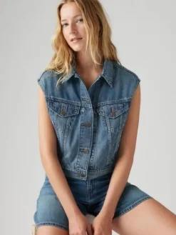 farkkuliivi Shrunken 90s Vest>Levi's Outlet