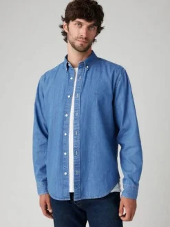 Levi's Kauluspaidat|® farkkupaita Authentic Button Down 0025 Woodrow Mid Wash