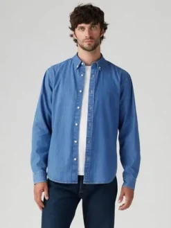 Levi's Kauluspaidat|® farkkupaita Authentic Button Down 0025 Woodrow Mid Wash