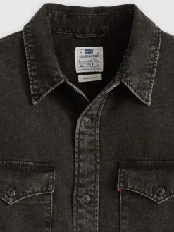 Levi's Kauluspaidat|farkkupaita Relaxed Fit Western Cava Washed Black