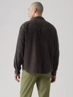 Levi's Kauluspaidat|farkkupaita Relaxed Fit Western Cava Washed Black