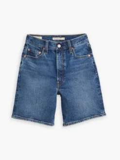 Levi's Shortsit Ja Caprit|farkkushortsit Ribcage Bermuda Short 0001 Basic farkkusininen