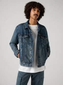 Levi's Kevättakit|farkkutakki 0573 The Trucker Jacket 0573 Broadway Terrace Trucker