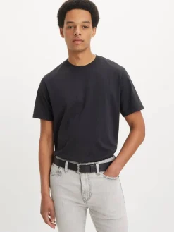 Levi's Vyöt Ja Olkaimet|nahkavyö 771340611 0611 Regular Black