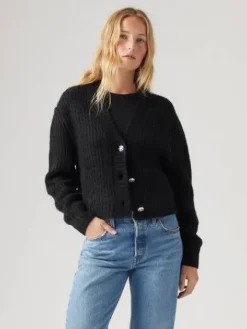 Levi's Neuletakit|neuletakki Gala Fairisle Caviar 0001 Caviar