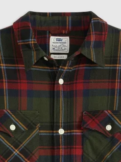 paita Relaxed Fit Western><noscript><img width=