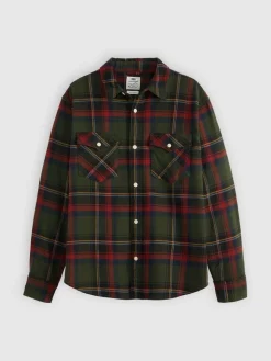 paita Relaxed Fit Western><noscript><img width=