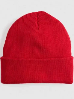 Levi's Hatut, Huivit Ja Käsineet|pipo Backpatch Beanie 0019 Ribbon Red
