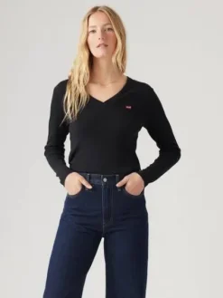 t-paita Essential HM LS Vneck Tee>Levi's Best