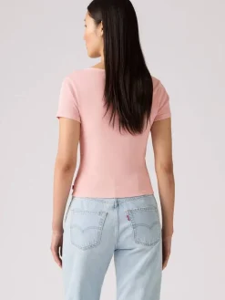 Levi's Trikoopaidat Ja Colleget|t-paita Essential Sgrd Neck Tee