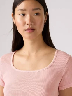 Levi's Trikoopaidat Ja Colleget|t-paita Essential Sgrd Neck Tee