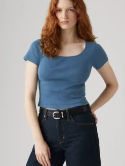 Levi's Trikoopaidat Ja Colleget|t-paita Essential Sgrd Neck Tee