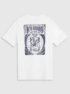 Levi's T-Paidat|t-paita Graphic Crewneck Tee 1855 Brin Music Inspired White