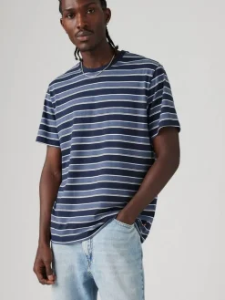 Levi's T-Paidat|t-paita The Essential Tee 0096 Caicos Stripe Navy Blazer