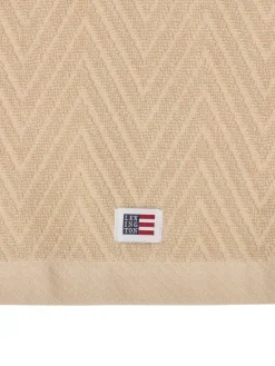pyyhesetti 30x50 cm herringbone 2 kpl beige><noscript><img width=