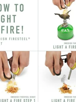 Light my fire Retkeilytarvikkeet|lighting Kit green/coco