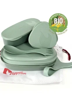 Light my fire Retkeilytarvikkeet|LunchKit BIO astiasarja sandygreen
