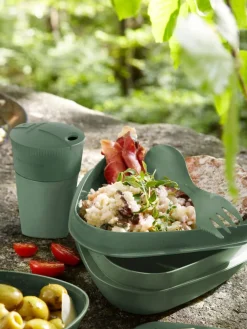 Light my fire Retkeilytarvikkeet|LunchKit BIO astiasarja sandygreen