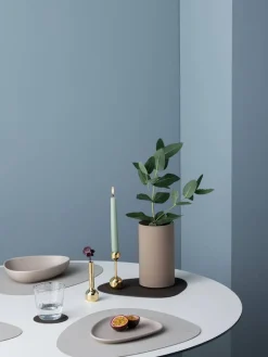 LIND DNA Keittiötekstiilit|pöytätabletti Nupo Curve L Oyster